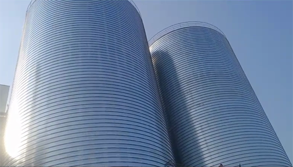 赫章2座混凝土高架卷板仓